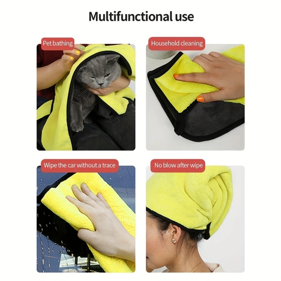 DryPaws™ Pet Microfiber Absorbent Towel