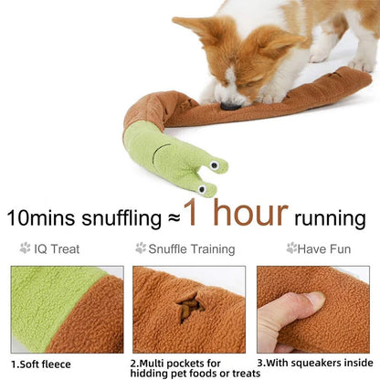 SnuffleSnail™ Interactive Sniffing Dog Toy