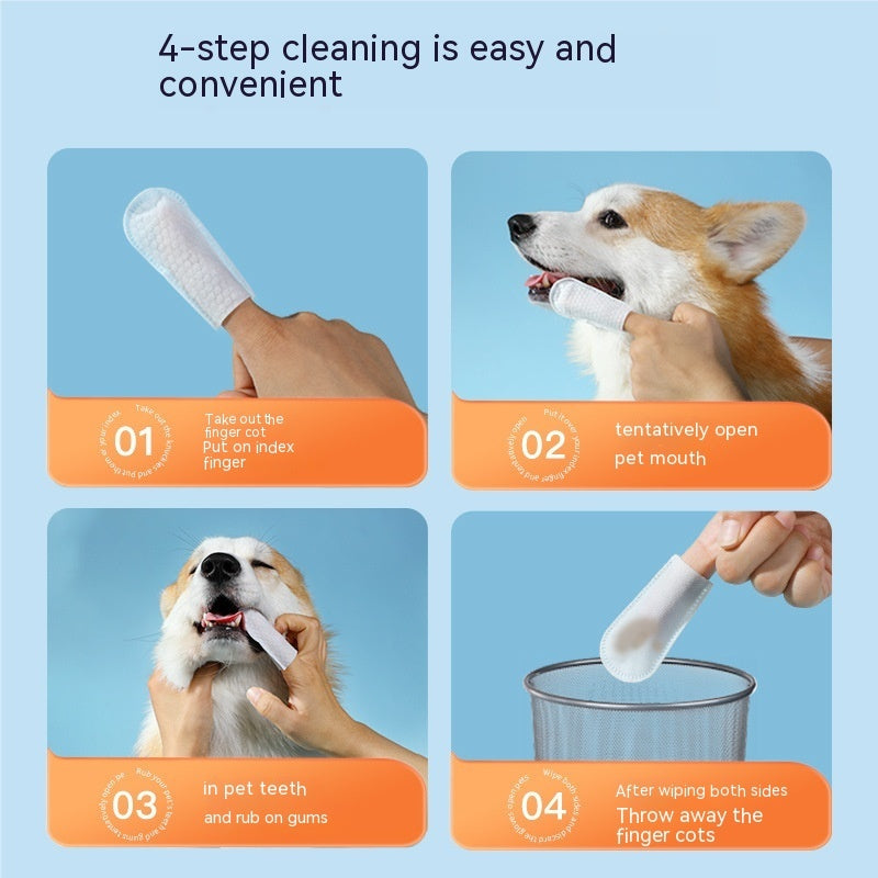 OralFresh™ Pet Oral Cleaning Wipes