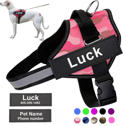 ReflectiVest™ Personalized All-Weather Dog Harness